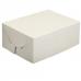 Коробка для пирожных, выпечки и др. , из белого картона, без вкладыша 15*11*6 (см.)
