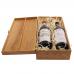 Коробка с крышкой для 2 бутылок вина (модель №11)