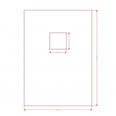 Листовка А4 с квадратным окном 51 мм