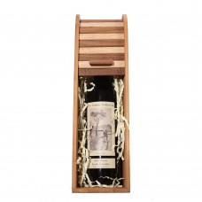 Уникальная подарочная коробка для 1 бутылки вина (модель №21)
