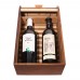 Уникальная подарочная коробка для 2 бутылок вина (модель №22)
